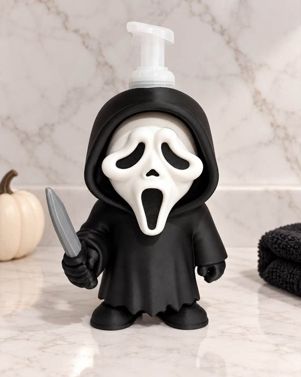 Horror Inspired Foaming Soap Holder Ghostface